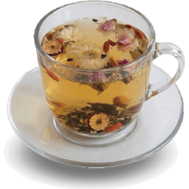 Flower tea